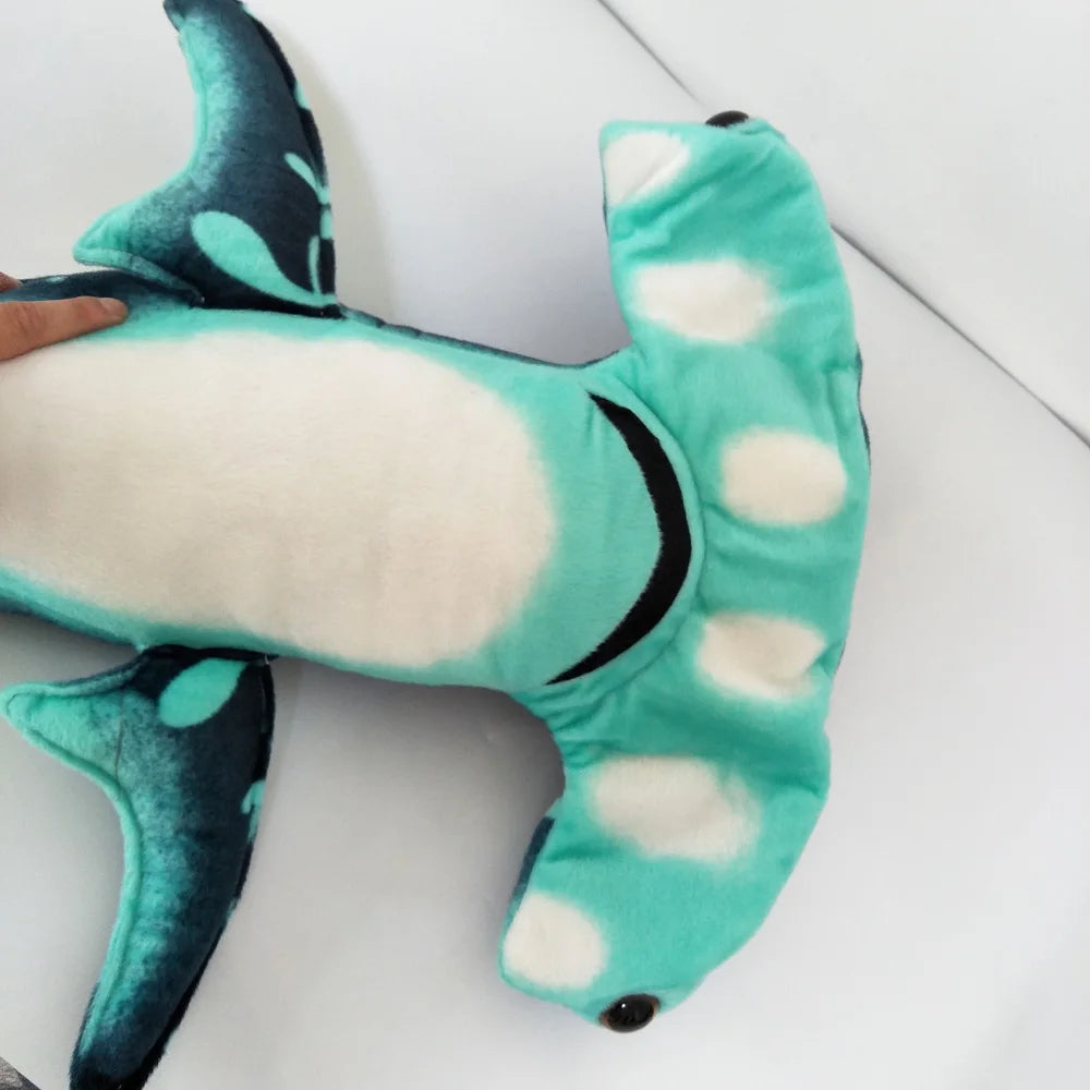 Cartoon simulation Hammer shark doll Children Plush Toy Christmas gift sea fish shark pillow Kids Stuffed Toy