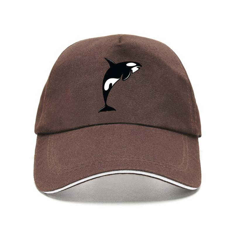 ORCA DESIGN MENS Bill Hat KILLER WHALE WILDLIFE SEA LIFE WHALES SAVE THE GIFT