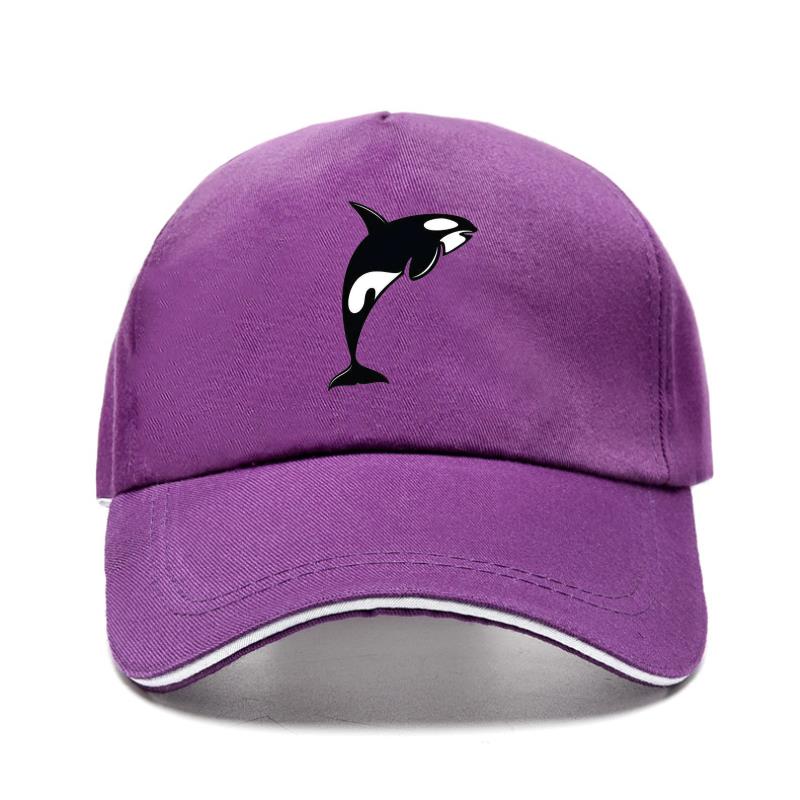 ORCA DESIGN MENS Bill Hat KILLER WHALE WILDLIFE SEA LIFE WHALES SAVE THE GIFT