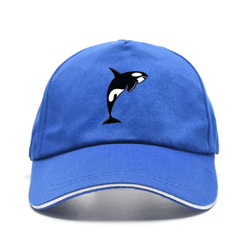 ORCA DESIGN MENS Bill Hat KILLER WHALE WILDLIFE SEA LIFE WHALES SAVE THE GIFT