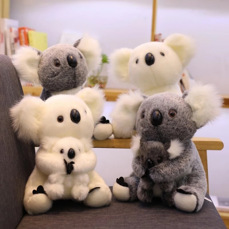 Kawaii Koala Plush Baby Toys Australian Koala Bear Stuffed Soft Doll Kids Lovely Gift For friends Girls Baby parent-child Toys